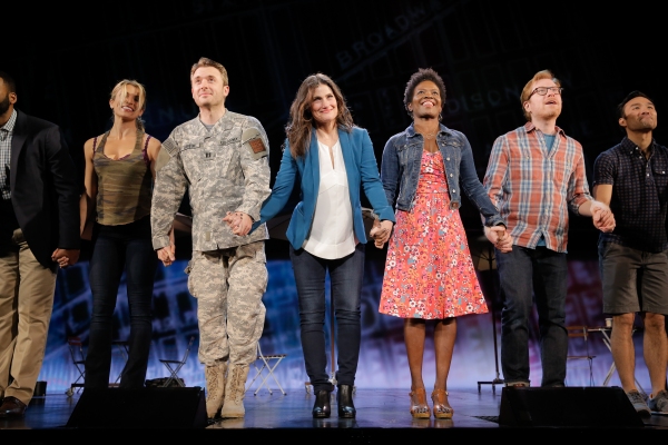 Photo Flash: Always Starting Over! IF/THEN's Idina Menzel, Anthony Rapp, LaChanze & James Snyder Take Opening Bows in Los Angeles Image
