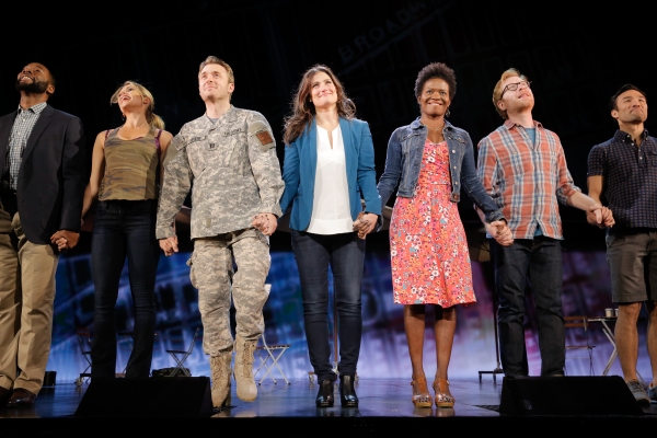 Photo Flash: Always Starting Over! IF/THEN's Idina Menzel, Anthony Rapp, LaChanze & James Snyder Take Opening Bows in Los Angeles Image