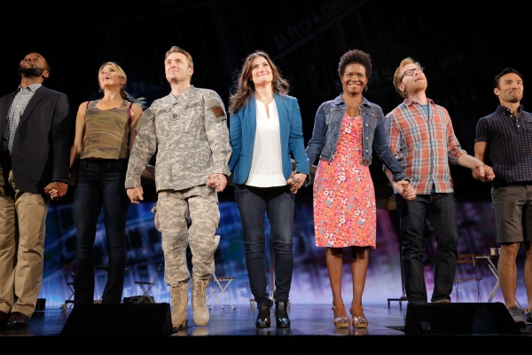 Photo Flash: Always Starting Over! IF/THEN's Idina Menzel, Anthony Rapp, LaChanze & James Snyder Take Opening Bows in Los Angeles Image