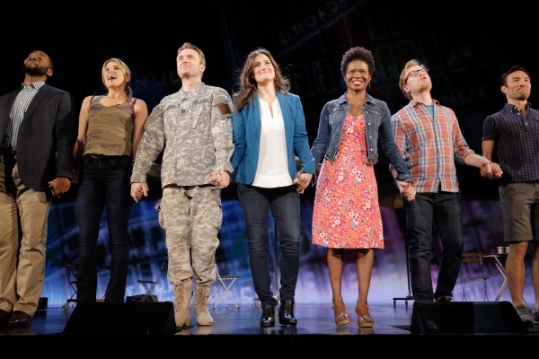 Photo Flash: Always Starting Over! IF/THEN's Idina Menzel, Anthony Rapp, LaChanze & James Snyder Take Opening Bows in Los Angeles Image