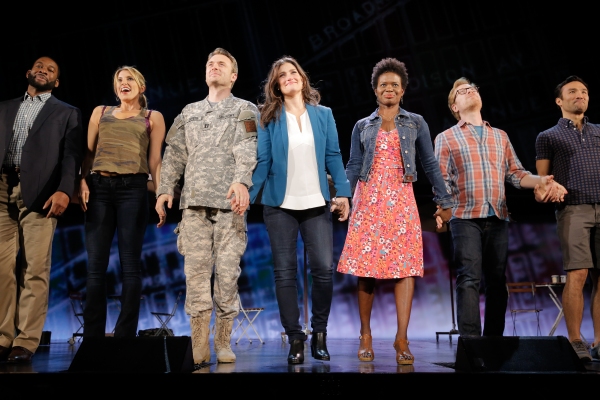 Photo Flash: Always Starting Over! IF/THEN's Idina Menzel, Anthony Rapp, LaChanze & James Snyder Take Opening Bows in Los Angeles Image