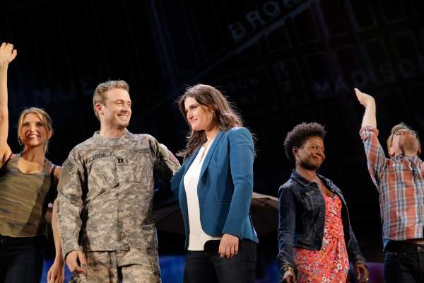 Photo Flash: Always Starting Over! IF/THEN's Idina Menzel, Anthony Rapp, LaChanze & James Snyder Take Opening Bows in Los Angeles Image
