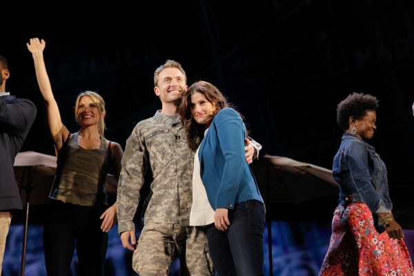 Photo Flash: Always Starting Over! IF/THEN's Idina Menzel, Anthony Rapp, LaChanze & James Snyder Take Opening Bows in Los Angeles Image