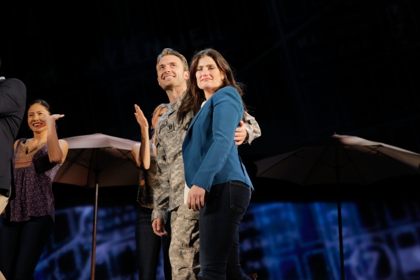 Photo Flash: Always Starting Over! IF/THEN's Idina Menzel, Anthony Rapp, LaChanze & James Snyder Take Opening Bows in Los Angeles Image