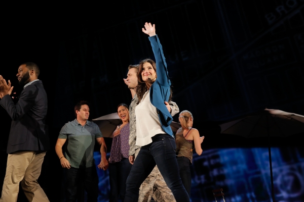 Photo Flash: Always Starting Over! IF/THEN's Idina Menzel, Anthony Rapp, LaChanze & James Snyder Take Opening Bows in Los Angeles Image