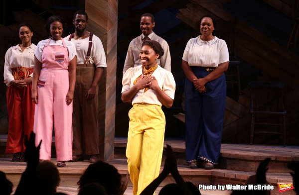 Photo Coverage: Cynthia Erivo, Jennifer Hudson & THE COLOR PURPLE Cast Take Opening Night Bows Image
