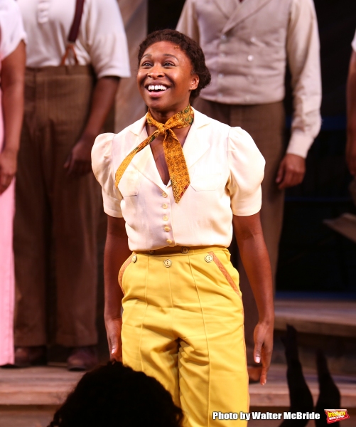 Photo Coverage: Cynthia Erivo, Jennifer Hudson & THE COLOR PURPLE Cast Take Opening Night Bows Image