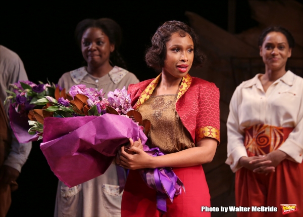 Photo Coverage: Cynthia Erivo, Jennifer Hudson & THE COLOR PURPLE Cast Take Opening Night Bows Image