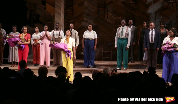 Photo Coverage: Cynthia Erivo, Jennifer Hudson & THE COLOR PURPLE Cast Take Opening Night Bows Image