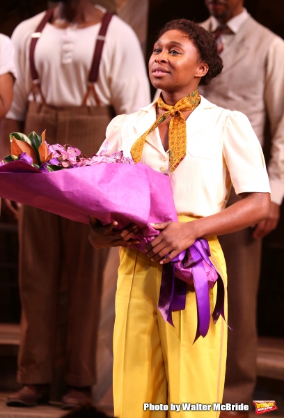 Photo Coverage: Cynthia Erivo, Jennifer Hudson & THE COLOR PURPLE Cast Take Opening Night Bows Image