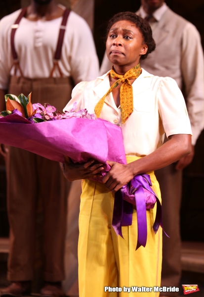 Photo Coverage: Cynthia Erivo, Jennifer Hudson & THE COLOR PURPLE Cast Take Opening Night Bows Image
