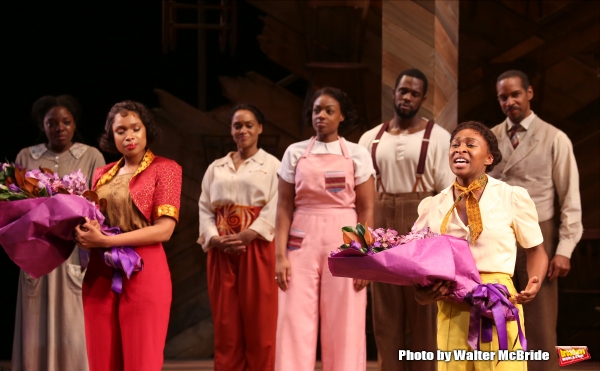 Photo Coverage: Cynthia Erivo, Jennifer Hudson & THE COLOR PURPLE Cast Take Opening Night Bows Image