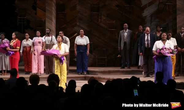Photo Coverage: Cynthia Erivo, Jennifer Hudson & THE COLOR PURPLE Cast Take Opening Night Bows Image