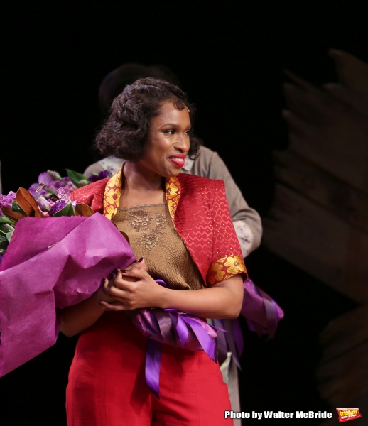 Photo Coverage: Cynthia Erivo, Jennifer Hudson & THE COLOR PURPLE Cast Take Opening Night Bows Image