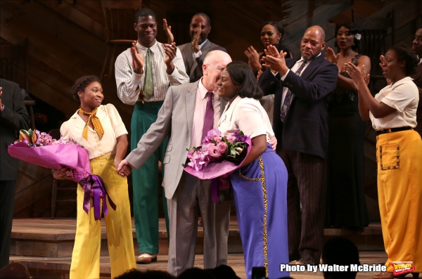 Cynthia Erivo, John Doyle, Danielle Brooks with cast  Photo