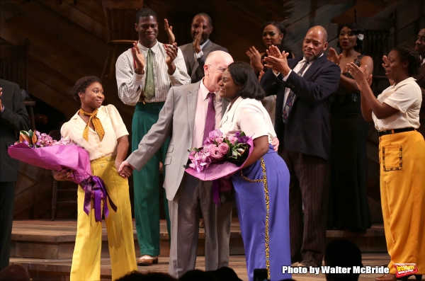 Photo Coverage: Cynthia Erivo, Jennifer Hudson & THE COLOR PURPLE Cast Take Opening Night Bows Image