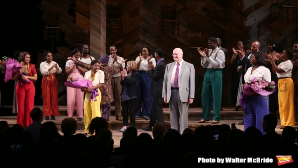 Photo Coverage: Cynthia Erivo, Jennifer Hudson & THE COLOR PURPLE Cast Take Opening Night Bows Image