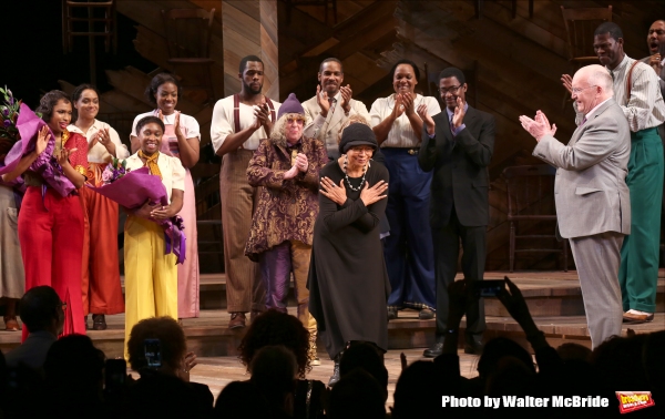 Photo Coverage: Cynthia Erivo, Jennifer Hudson & THE COLOR PURPLE Cast Take Opening Night Bows Image