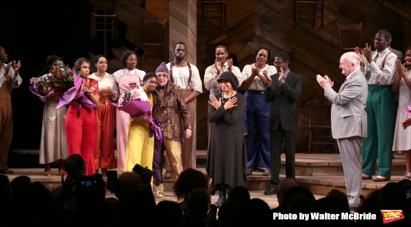 Photo Coverage: Cynthia Erivo, Jennifer Hudson & THE COLOR PURPLE Cast Take Opening Night Bows Image