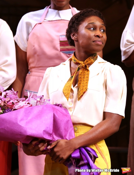 Photo Coverage: Cynthia Erivo, Jennifer Hudson & THE COLOR PURPLE Cast Take Opening Night Bows Image