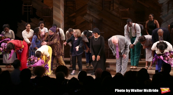 Photo Coverage: Cynthia Erivo, Jennifer Hudson & THE COLOR PURPLE Cast Take Opening Night Bows Image