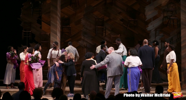Photo Coverage: Cynthia Erivo, Jennifer Hudson & THE COLOR PURPLE Cast Take Opening Night Bows Image