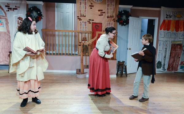 Photo Flash: The Most Famous Editorial Line Comes to Life at the Heights Players 
