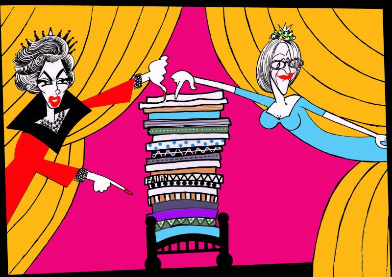 BWW Exclusive: Ken Fallin Draws the Stage - ONCE UPON A MATTRESS Image