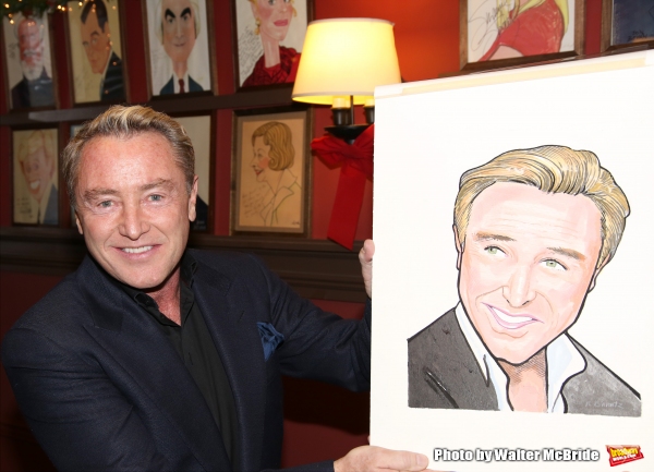 Photo Coverage: LORD OF THE DANCE's Michael Flatley Gets a Sardi's Portrait! Image