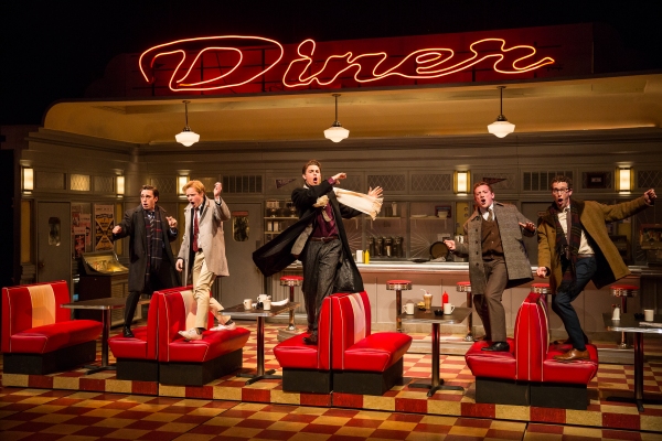 Photo Flash: First Look- Matthew James Thomas, Derek Klena, and More Lead DINER at Delaware Theatre Company Image