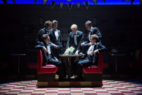 Photo Flash: First Look- Matthew James Thomas, Derek Klena, and More Lead DINER at Delaware Theatre Company Image