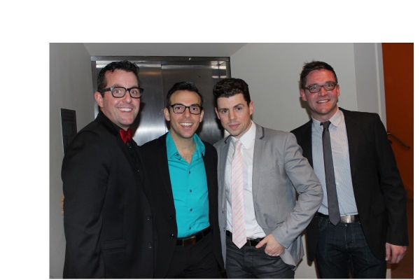 Photo Flash: York Theatre Company's PLAID TIDINGS Celebrates Opening Night Image