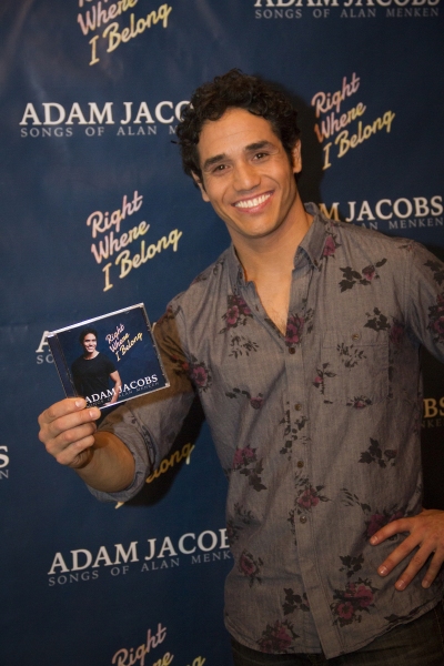 Photo Flash: Adam Jacobs Celebrates Release of New Album at New Amsterdam Theatre Image
