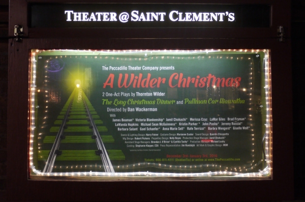 Photo Flash: Inside Opening Night of A WILDER CHRISTMAS Off-Broadway Image