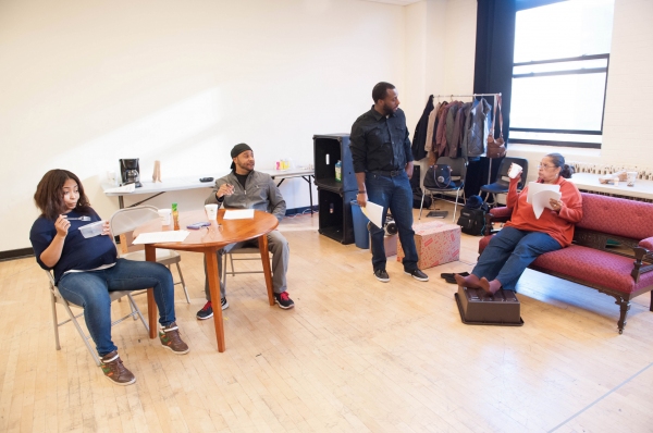 Photo Flash: In Rehearsal for Dominique Morisseau's SKELETON CREW at Atlantic Theater Image