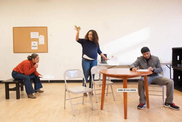 Photo Flash: In Rehearsal for Dominique Morisseau's SKELETON CREW at Atlantic Theater Image