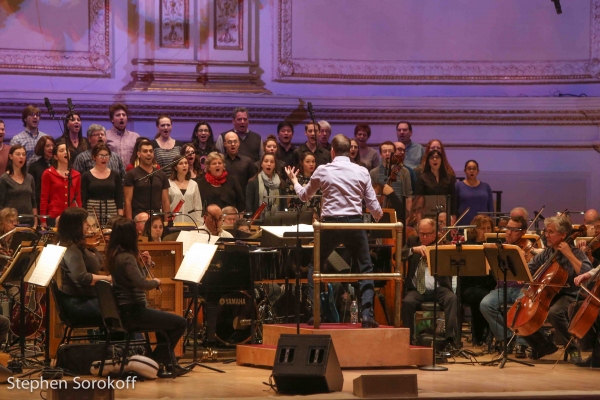 Photo Coverage: Brian d'Arcy James & Stephanie J. Block Rehearse For Tonight's New York Pops Concert  Image