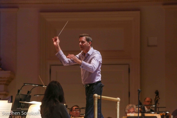 Photo Coverage: Brian d'Arcy James & Stephanie J. Block Rehearse For Tonight's New York Pops Concert  Image