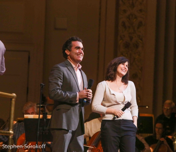 Brian d''Arcy James & Stephanie J. Block Photo