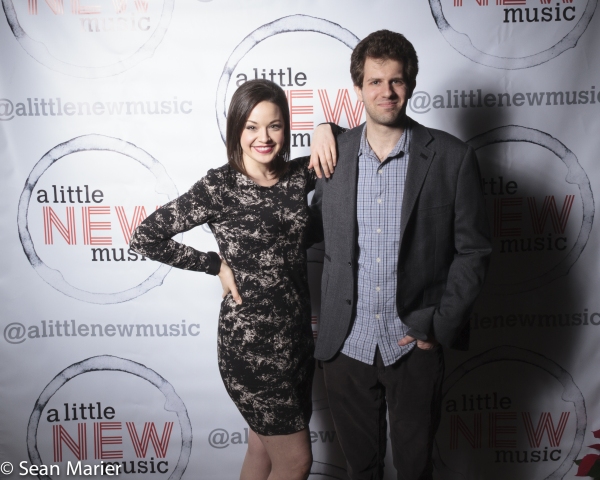 Performer Shelley Regner and writer/performer Zach Spound. Photo by Sean Marier / 389 Photo