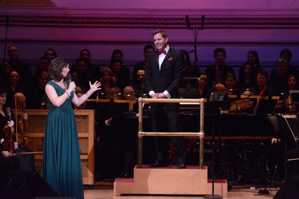 Photo Coverage: Stephanie J. Block, Brian d'Arcy James and the New York Pops Celebrate Christmas at Carnegie Hall Image