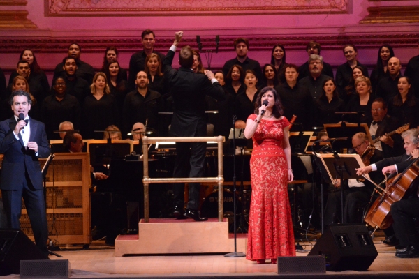 Photo Coverage: Stephanie J. Block, Brian d'Arcy James and the New York Pops Celebrate Christmas at Carnegie Hall Image
