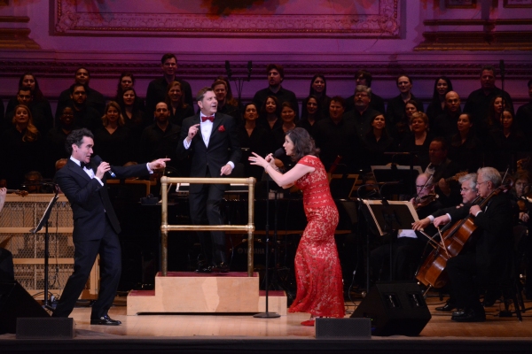 Photo Coverage: Stephanie J. Block, Brian d'Arcy James and the New York Pops Celebrate Christmas at Carnegie Hall Image