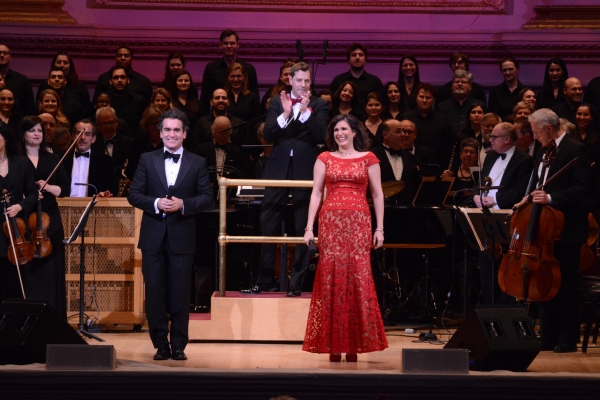 Photo Coverage: Stephanie J. Block, Brian d'Arcy James and the New York Pops Celebrate Christmas at Carnegie Hall Image