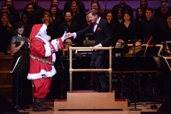 Photo Coverage: Stephanie J. Block, Brian d'Arcy James and the New York Pops Celebrate Christmas at Carnegie Hall Image