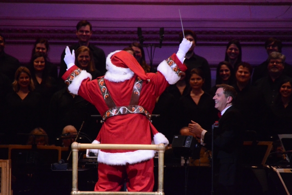 Photo Coverage: Stephanie J. Block, Brian d'Arcy James and the New York Pops Celebrate Christmas at Carnegie Hall Image
