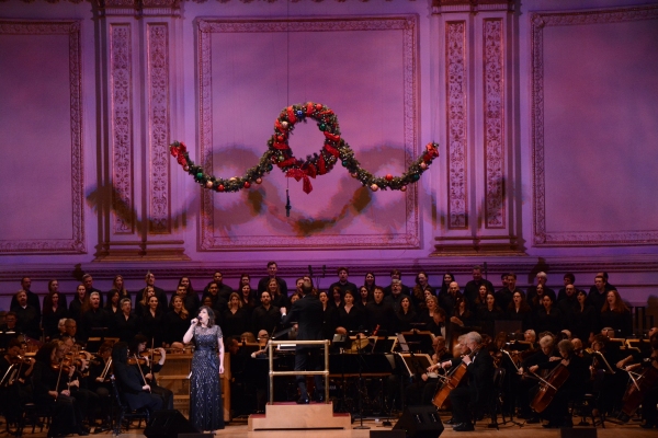 Photo Coverage: Stephanie J. Block, Brian d'Arcy James and the New York Pops Celebrate Christmas at Carnegie Hall Image