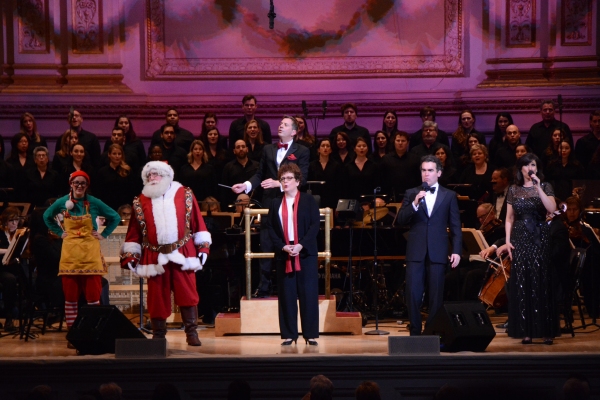 Photo Coverage: Stephanie J. Block, Brian d'Arcy James and the New York Pops Celebrate Christmas at Carnegie Hall Image