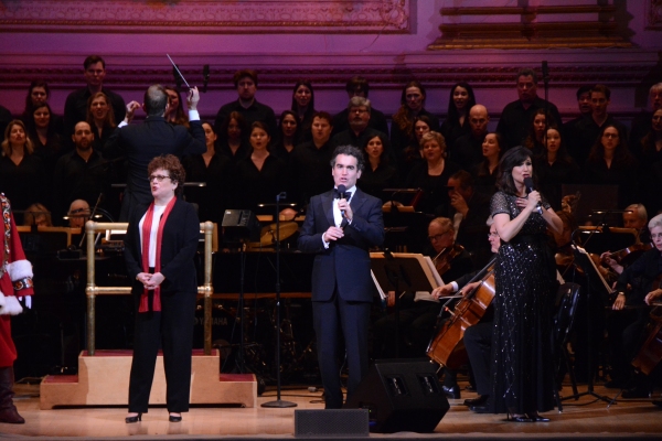 Photo Coverage: Stephanie J. Block, Brian d'Arcy James and the New York Pops Celebrate Christmas at Carnegie Hall Image