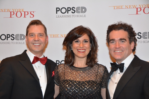 Photo Coverage: Stars Bring Holiday Cheer Backstage at New York Pops Carnegie Hall Concert  Image